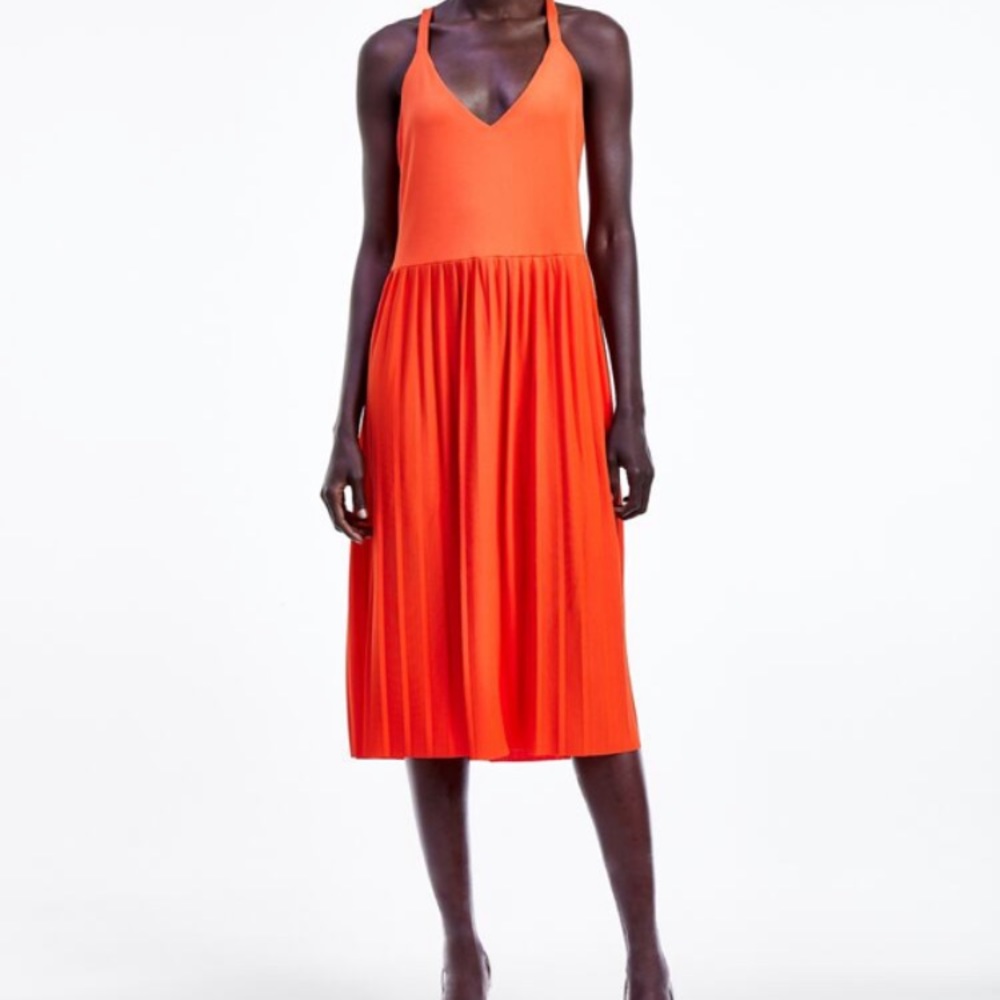 ZARA pleated dress